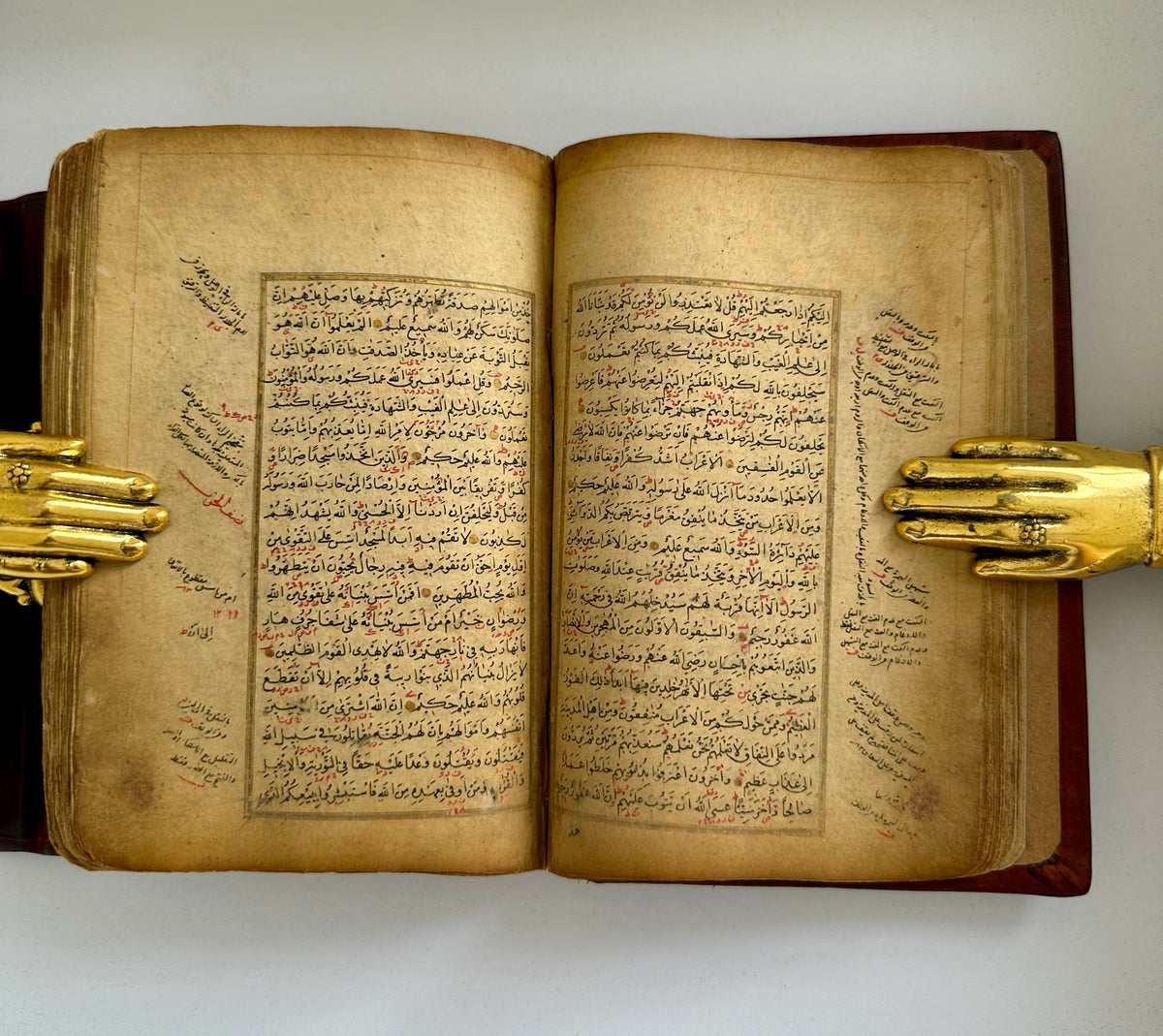 600 Years Old Gold Timurid Quran Manuscript - (Ref:009)