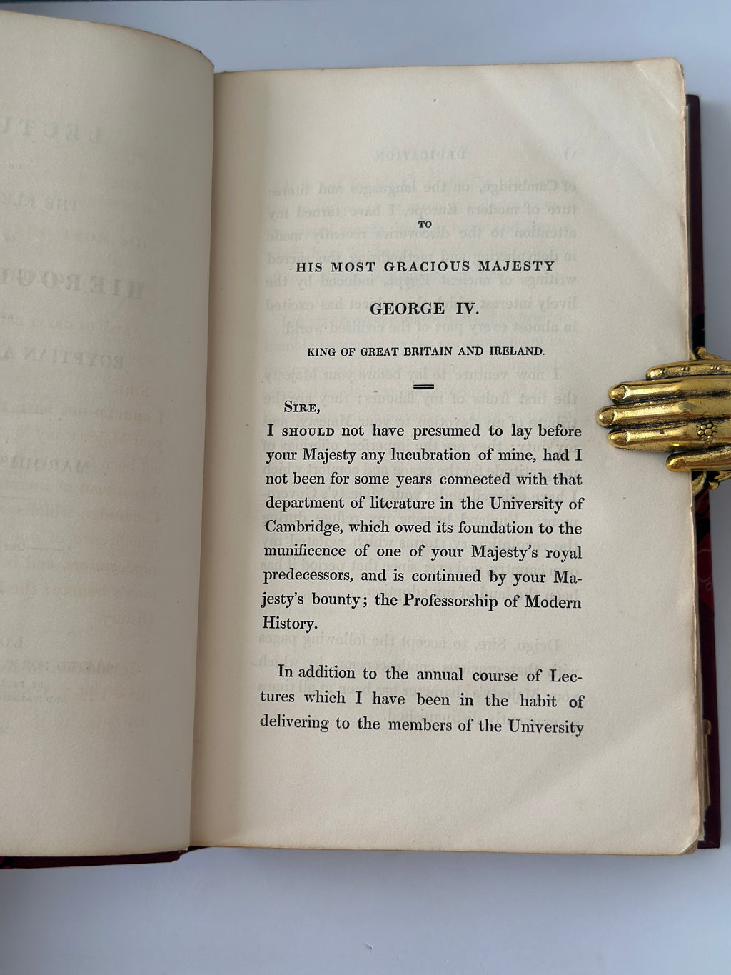 Elements Of Hieroglyphics and Egyptian Antiquities by Marquis Spineto - First Edition 1829 (Book 1)