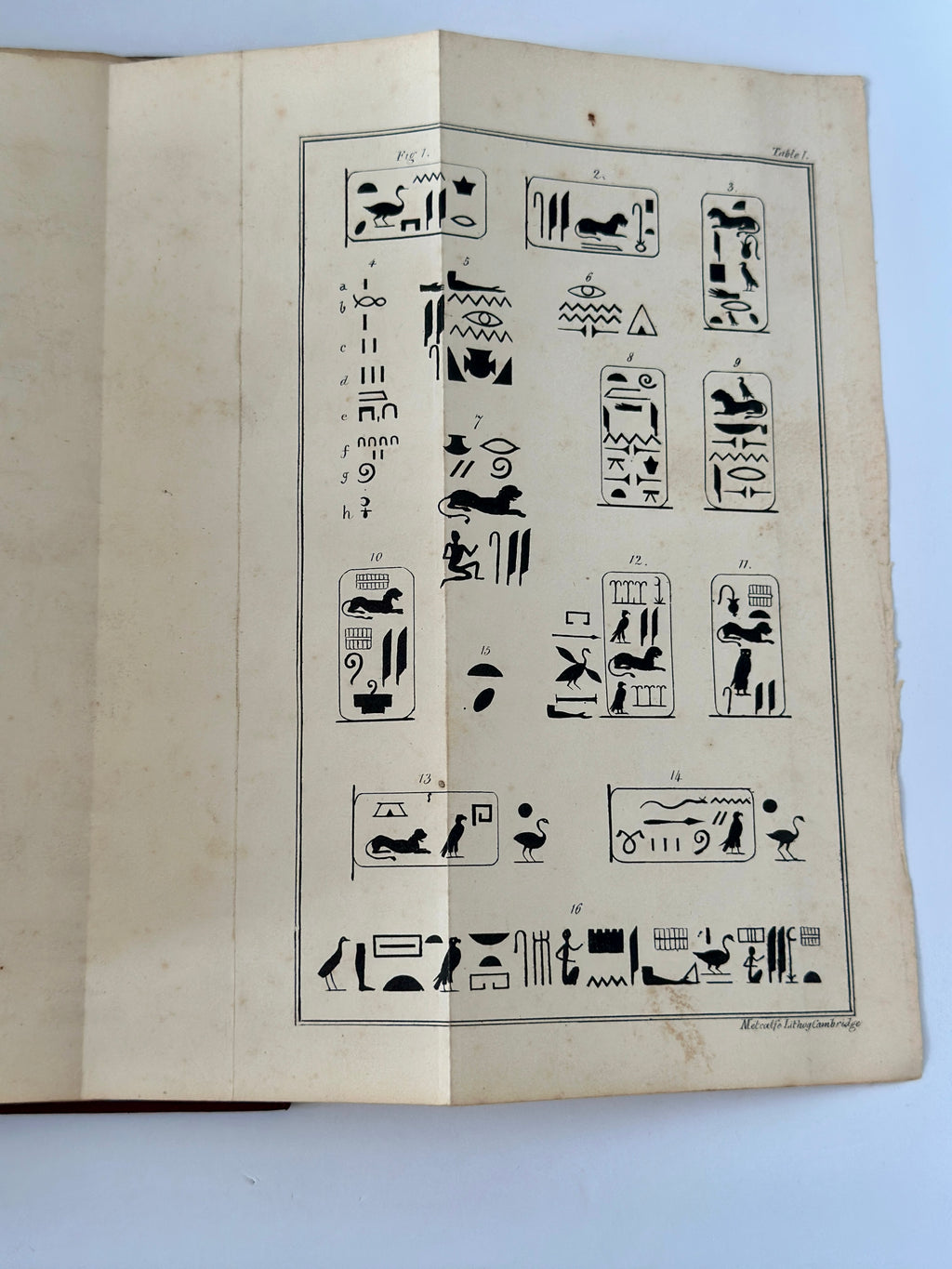 Elements Of Hieroglyphics and Egyptian Antiquities by Marquis Spineto - First Edition 1829 (Book 1)