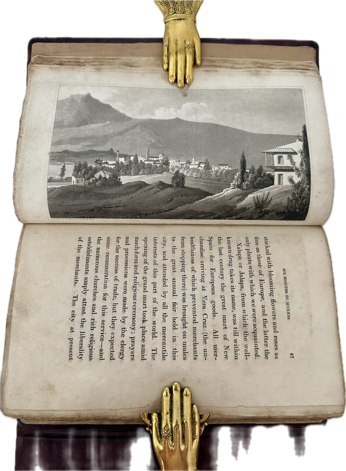 Six Months’ Residence and Travels in Mexico — W. Bullock, 1824. (Ref:326)