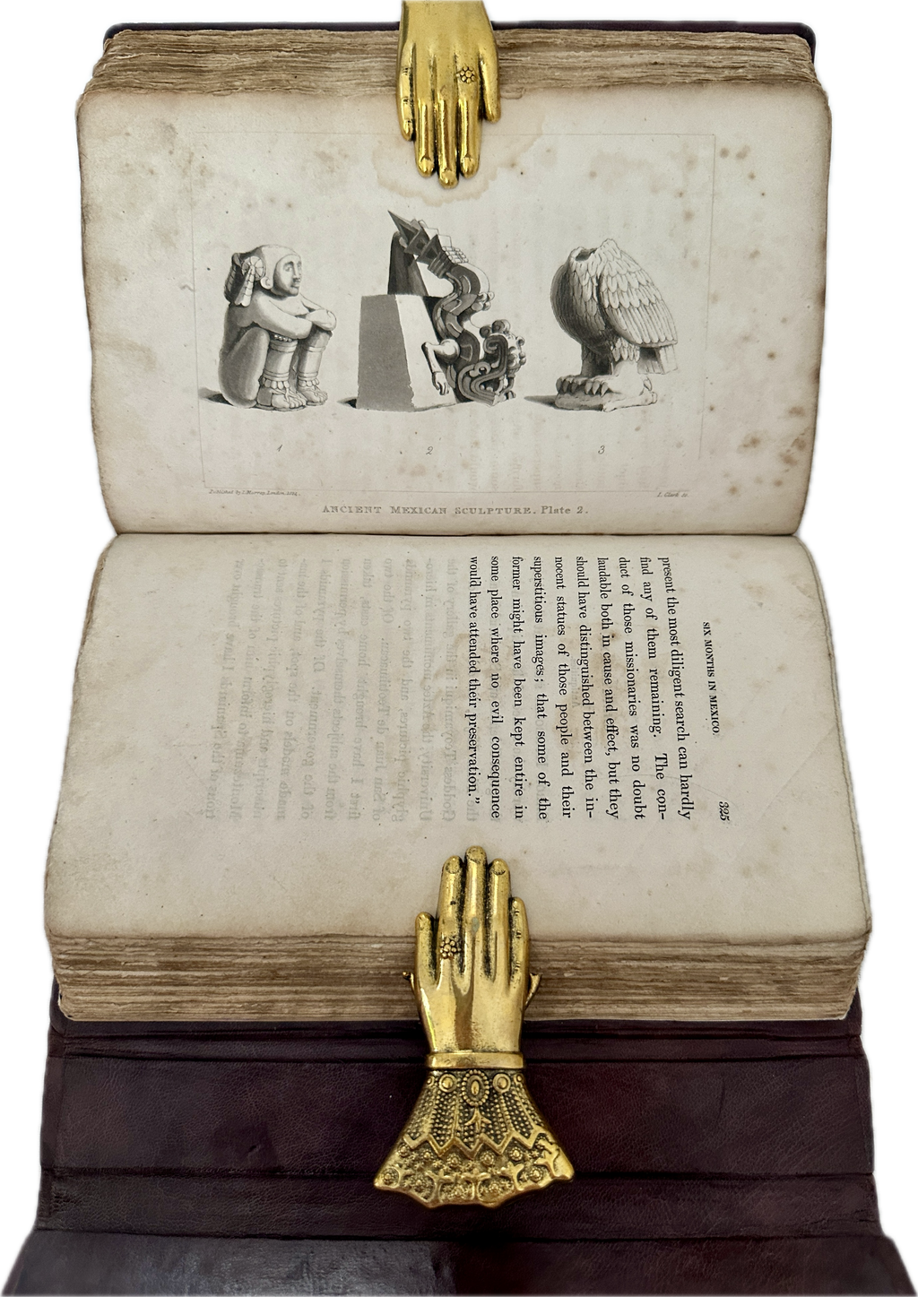 Six Months’ Residence and Travels in Mexico — W. Bullock, 1824. (Ref:326)