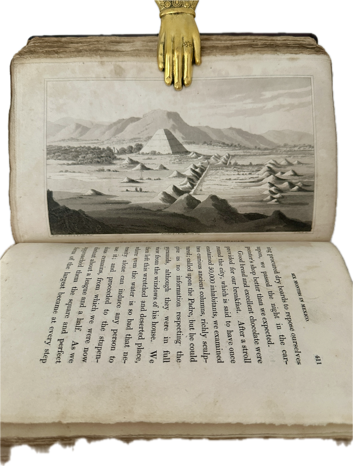 Six Months’ Residence and Travels in Mexico — W. Bullock, 1824. (Ref:326)